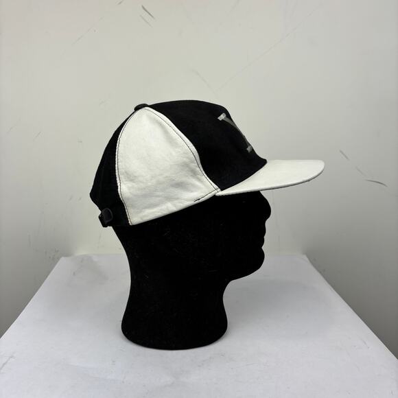 Vintage Malcolm X Suede Leather Panel Baseball Cap Adjustable Hat - Picture 3 of 13